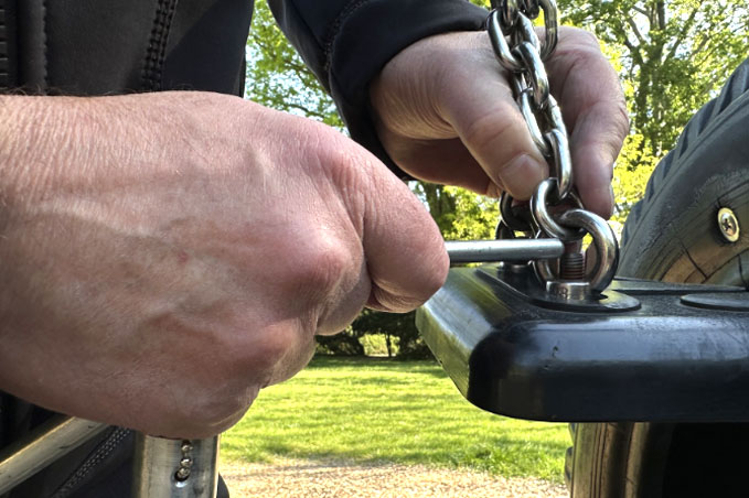 Gefahrenquelle: Abriss Finger